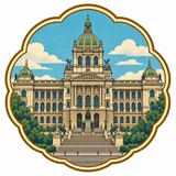 National Museum Prague collectible Passport badge