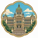 National Museum Prague collectible Passport badge