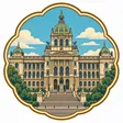National Museum Prague collectible Passport badge