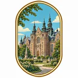 Nordiska museet collectible Passport badge