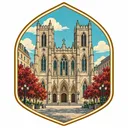 Notre-Dame Basilica of Montréal collectible Passport badge