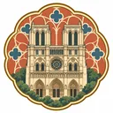 Notre-Dame de Paris collectible Passport badge