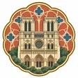 Notre-Dame de Paris collectible Passport badge