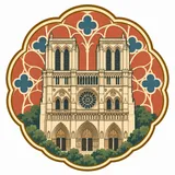 Notre-Dame de Paris collectible Passport badge