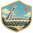 Olympic Stadium collectible Passport badge