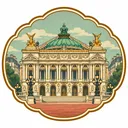Palais Garnier collectible Passport badge