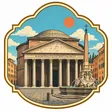 Pantheon collectible Passport badge