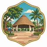 Parque de las Palapas collectible Passport badge