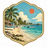 Playa El Nino collectible Passport badge