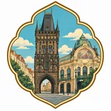 Powder Gate collectible Passport badge