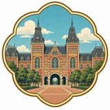 Rijksmuseum collectible Passport badge