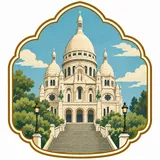 Sacré-Cœur collectible Passport badge