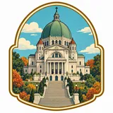 Saint Joseph’s Oratory of Mount Royal collectible Passport badge