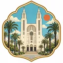 Saint Peter Cathedral collectible Passport badge