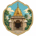 Siddhivinayak Temple collectible Passport badge