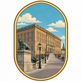 Royal Palace collectible Passport badge