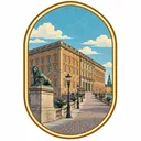 Royal Palace collectible Passport badge