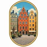 Stortorget collectible Passport badge