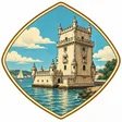 Torre de Belém collectible Passport badge