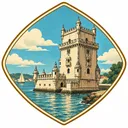 Torre de Belém collectible Passport badge