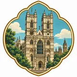 Westminster Abbey collectible Passport badge