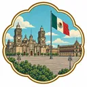 Zocalo collectible Passport badge