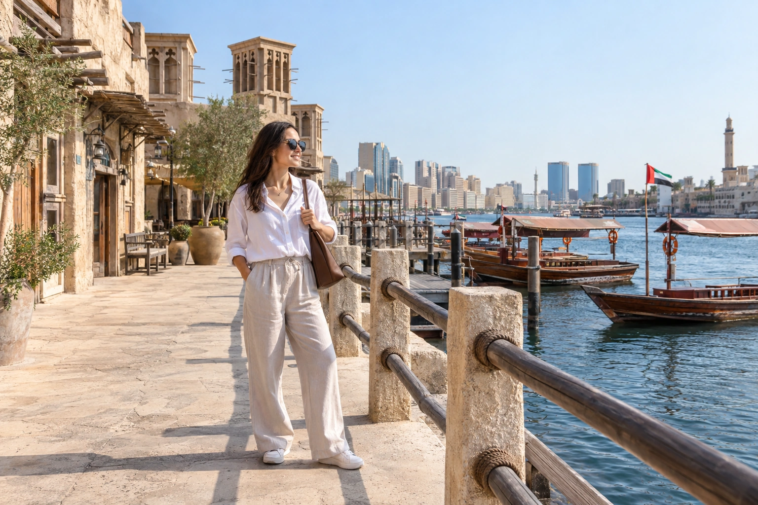 Illustrative Creek Promenade Experience preview for Al Seef