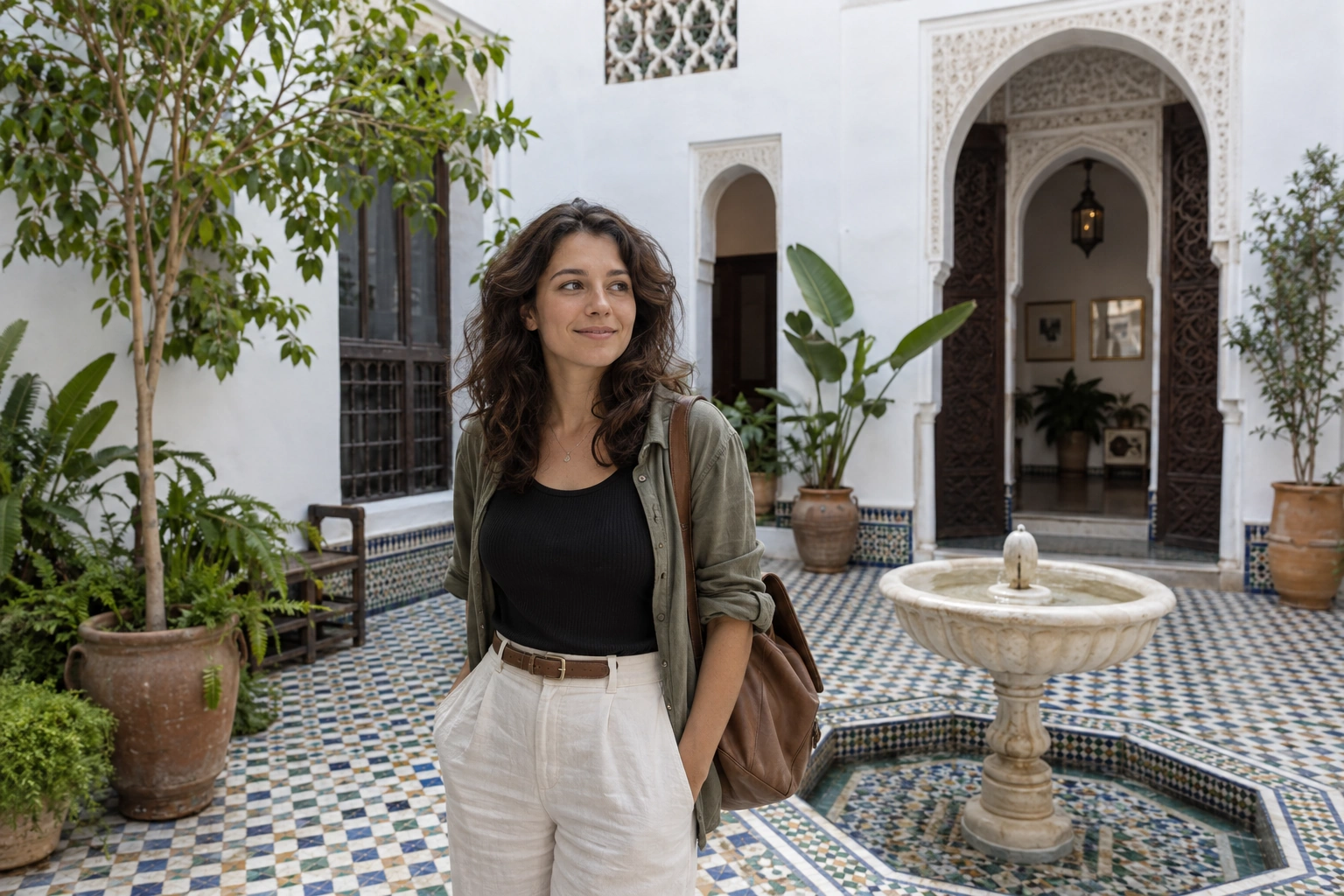 Illustrative Courtyard Daylight Experience preview for American Legation