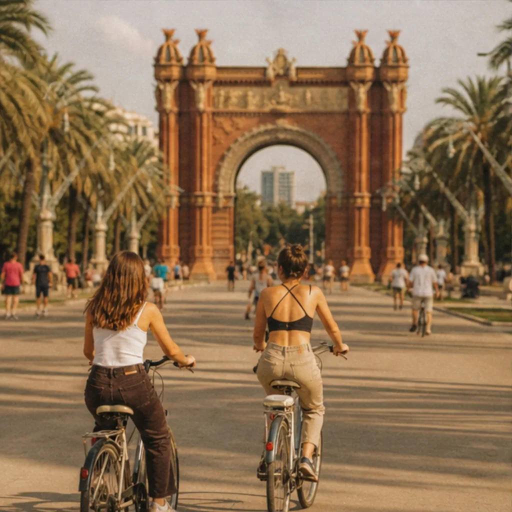 Illustrative Sunday on Film Experience preview for Arc de Triomf