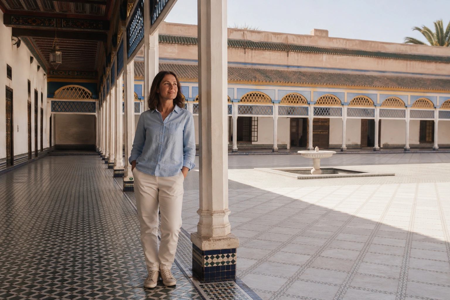 Illustrative Palace Shadows Experience preview for Bahia Palace