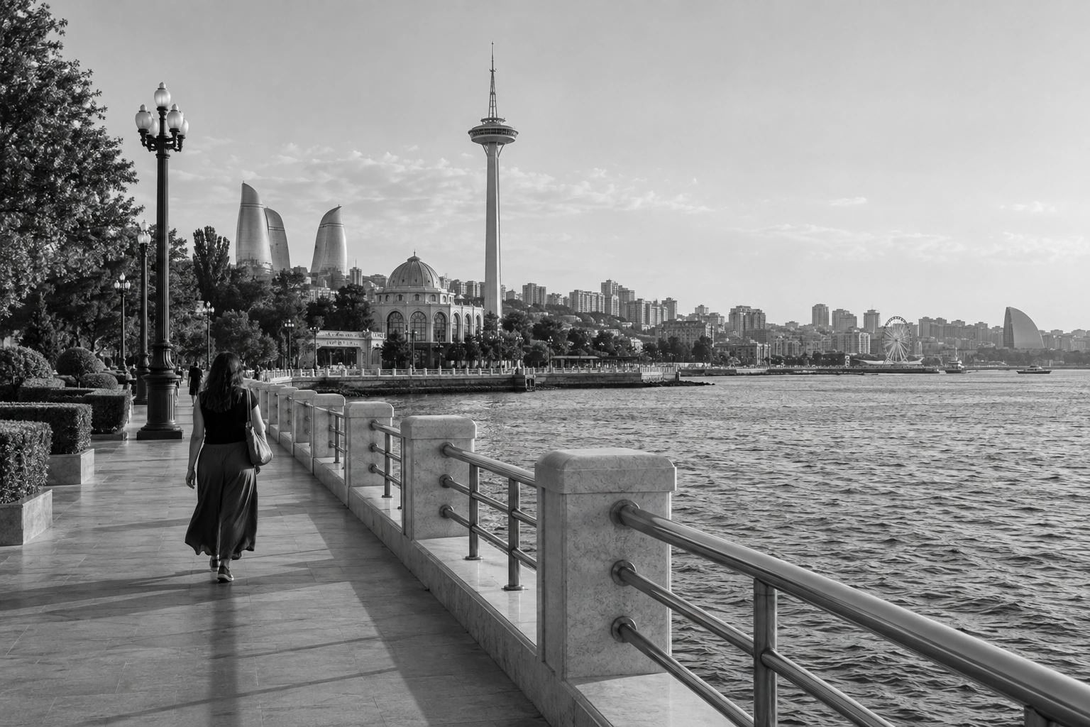 Illustrative Baku Boulevard on Film Experience preview for Baku Boulevard