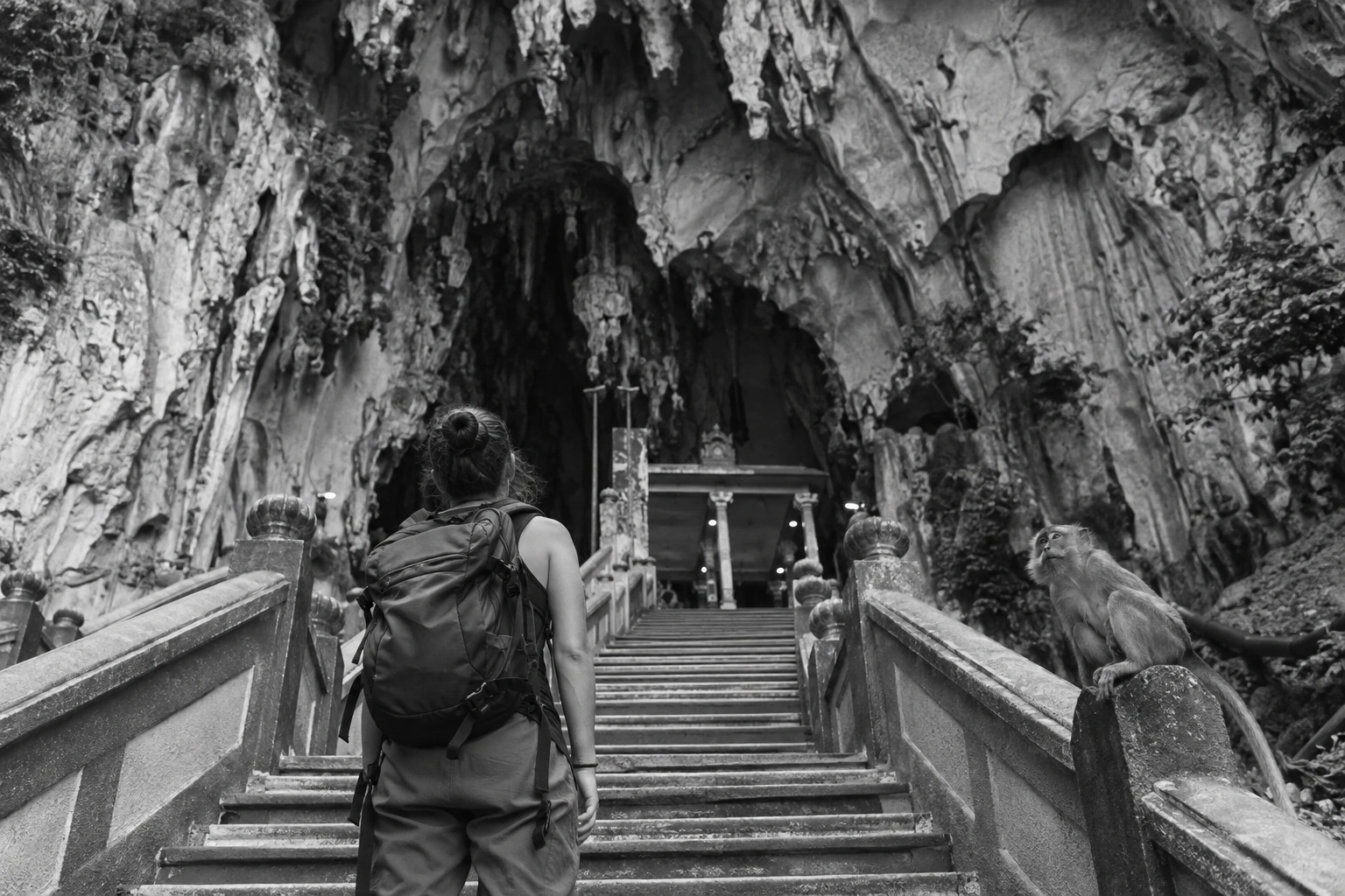 Illustrative Batu on Film Experience preview for Batu Caves