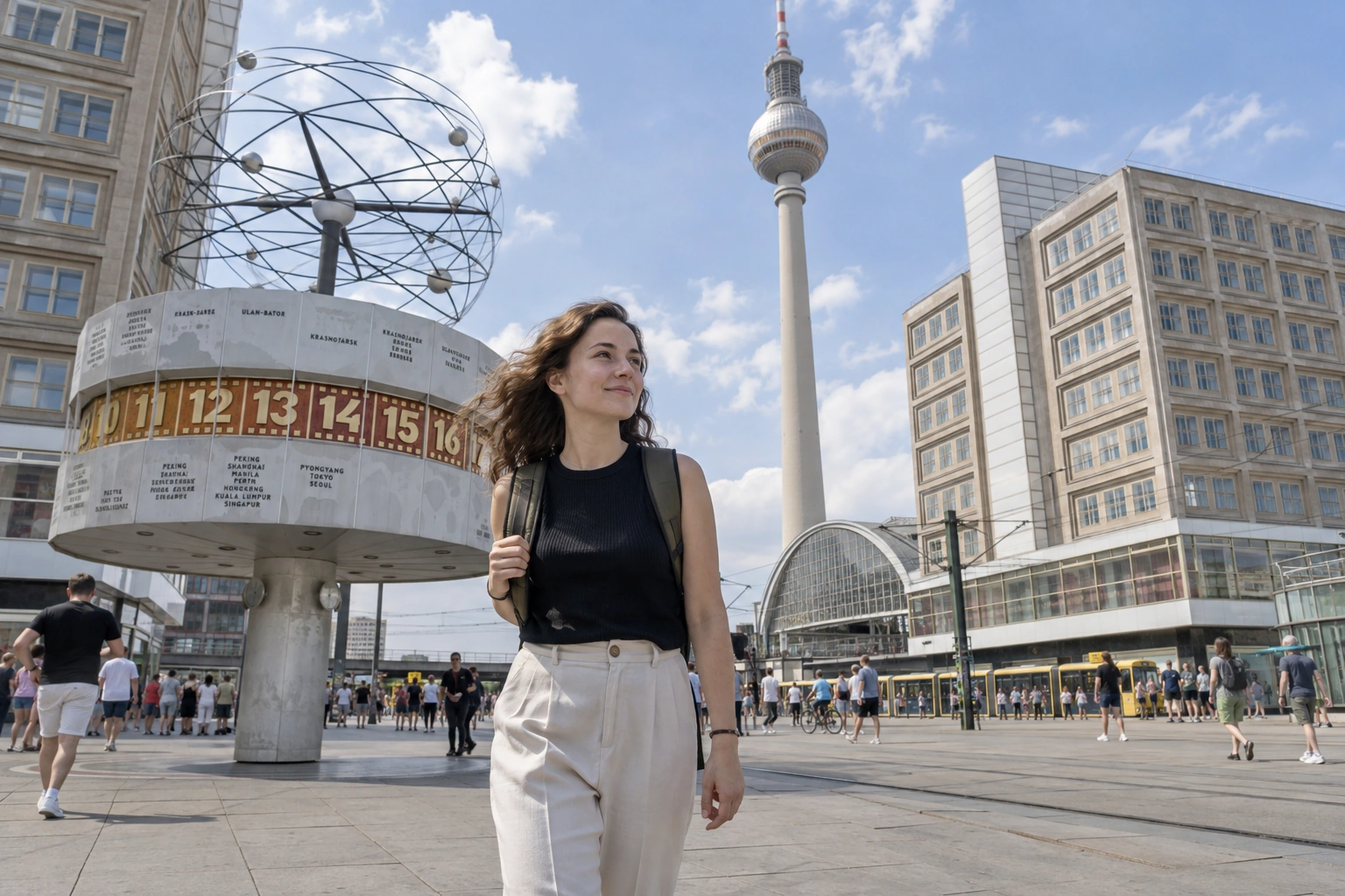Illustrative Alexanderplatz Daylight Experience preview for Berlin TV Tower