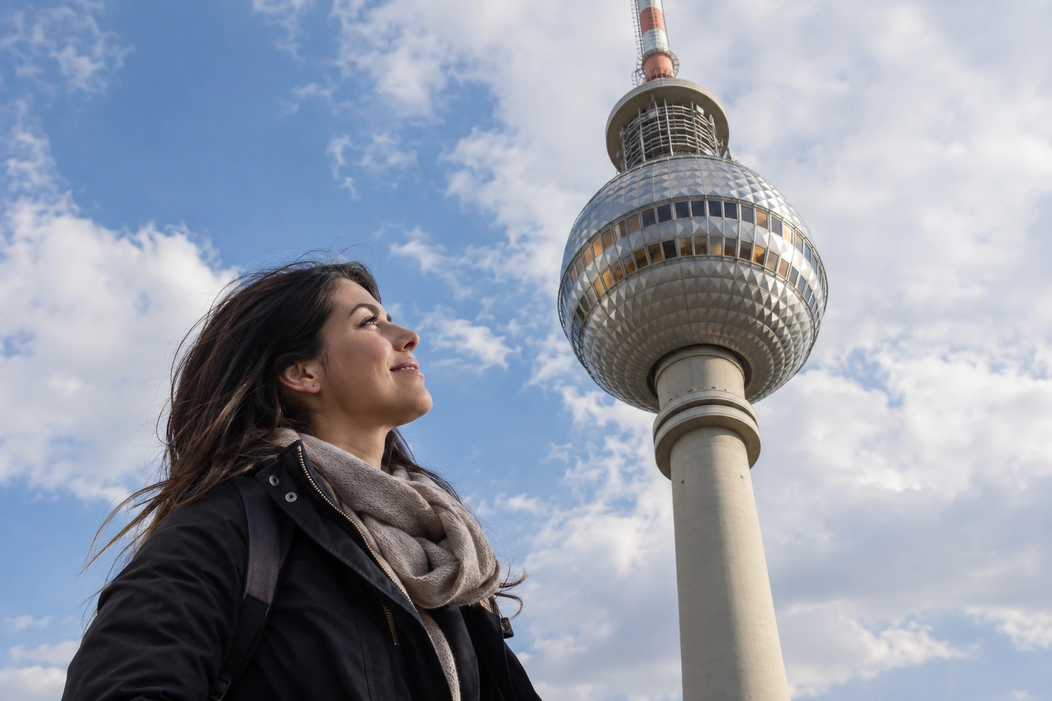 Illustrative Steel Sphere Experience preview at Berlin TV Tower