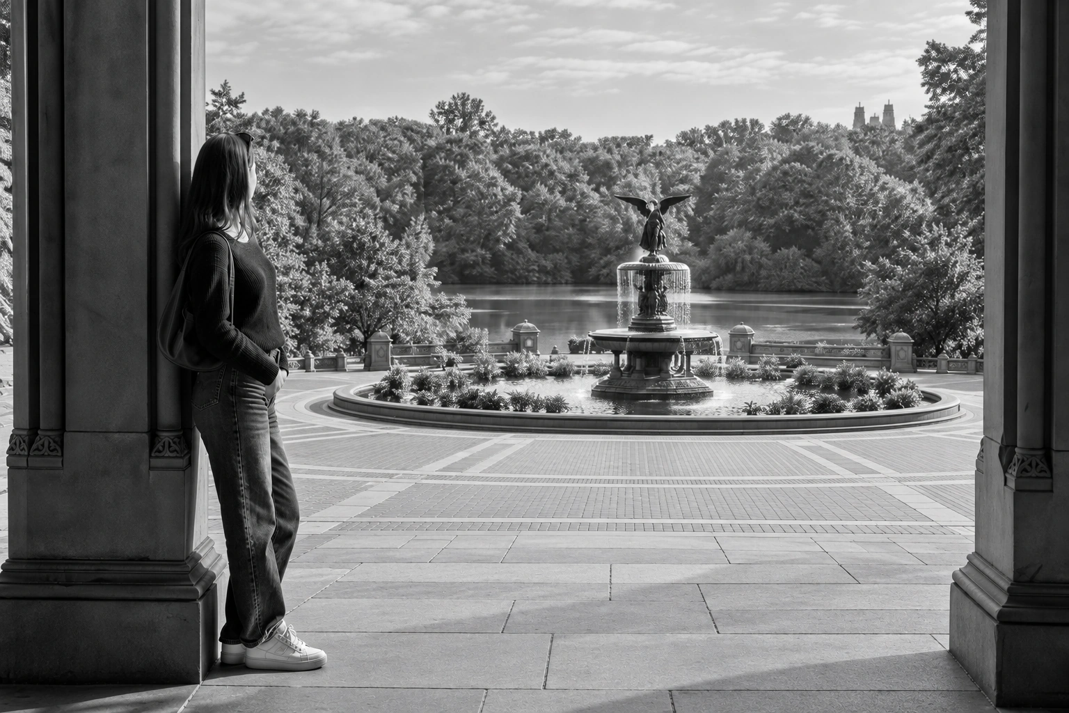 Illustrative Bethesda on Film Experience preview for Bethesda Terrace