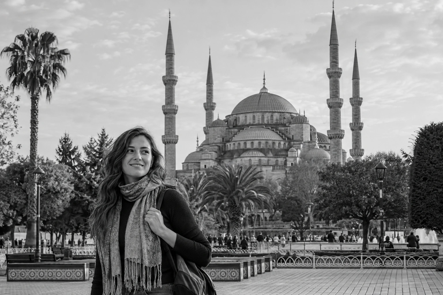 Illustrative Sultanahmet on Film Experience preview for Blue Mosque