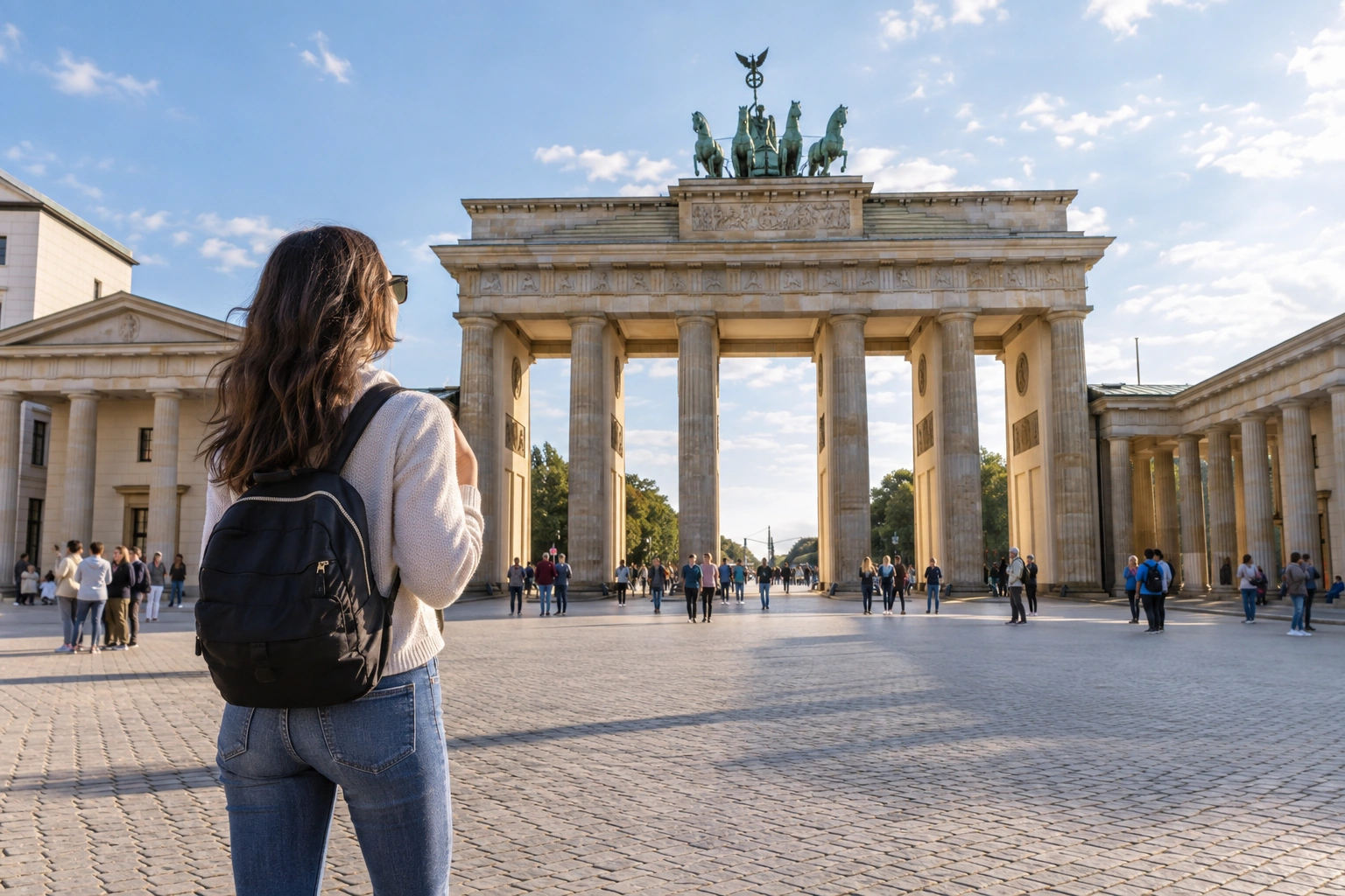 Illustrative Pariser Platz Daylight Experience preview for Brandenburg Gate