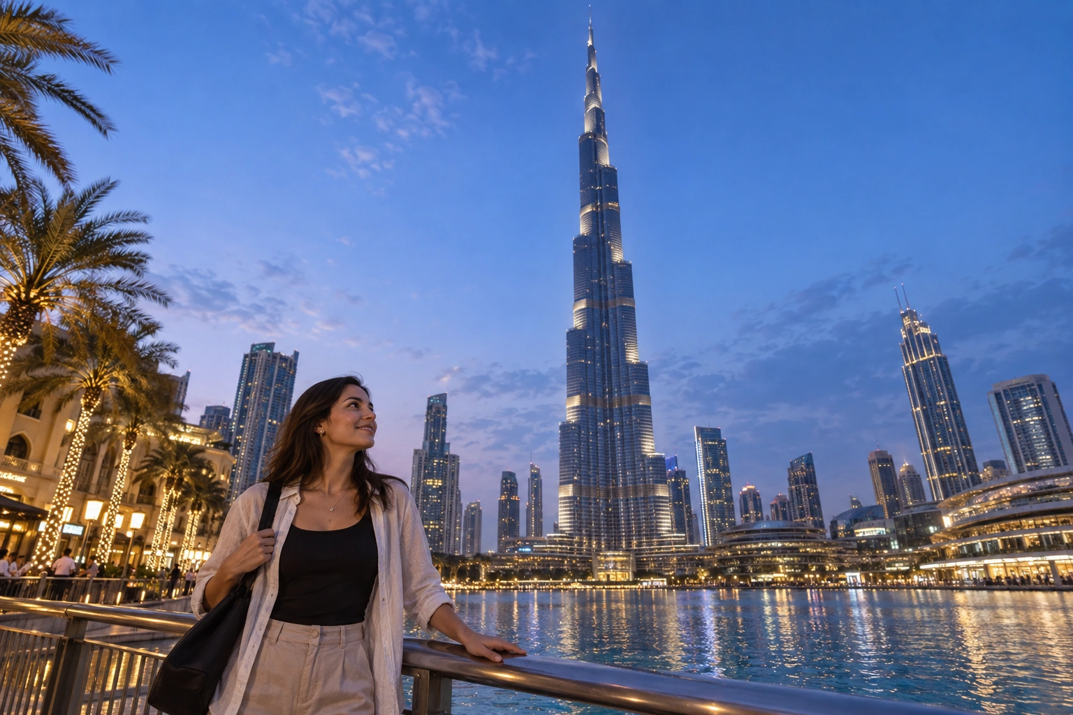 Illustrative Burj Blue Hour Experience preview for Burj Khalifa