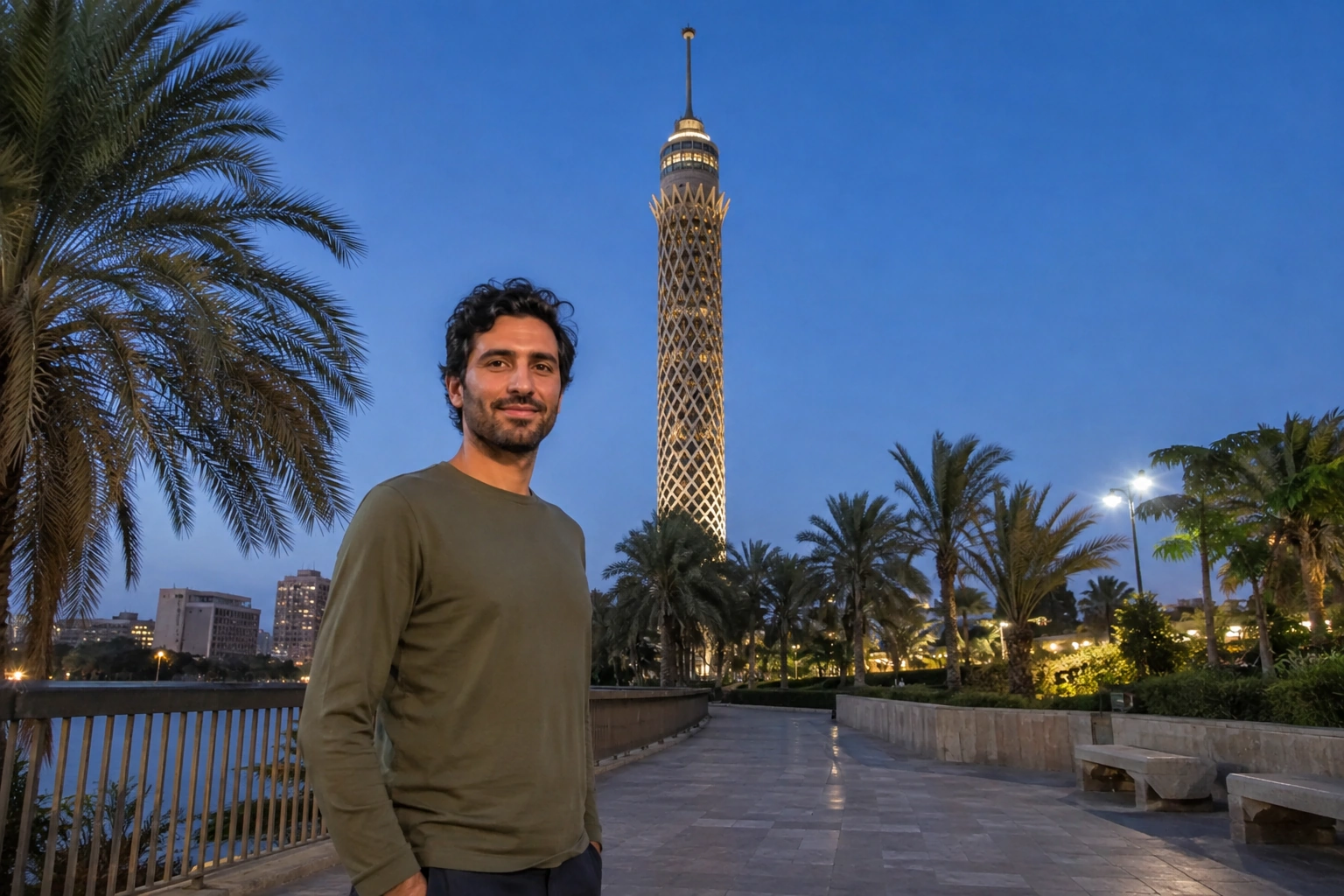 Illustrative Gezira Blue Hour Experience preview for Cairo Tower