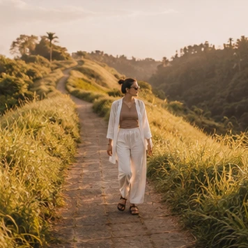 Illustrative Path on Film Experience preview for Campuhan Ridge Walk
