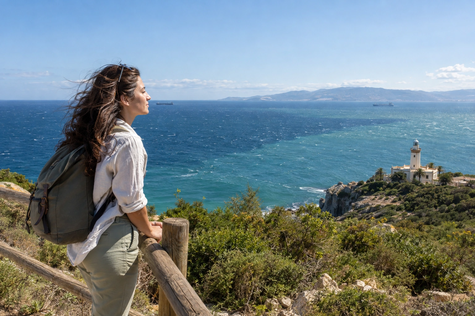 Illustrative Two Seas Daylight Experience preview at Cape Spartel