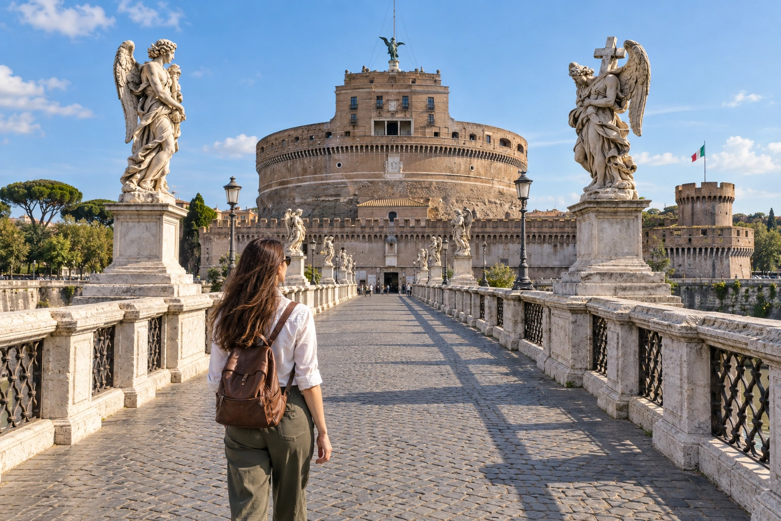 Illustrative Bridge and Castle Experience preview for Castel Sant'Angelo