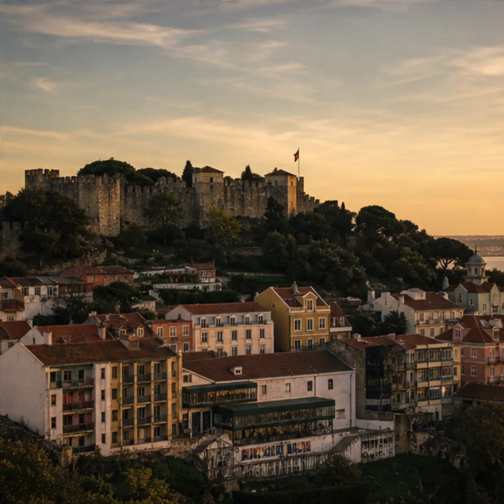 Illustrative Alfama Cinema Experience preview for Castelo de São Jorge