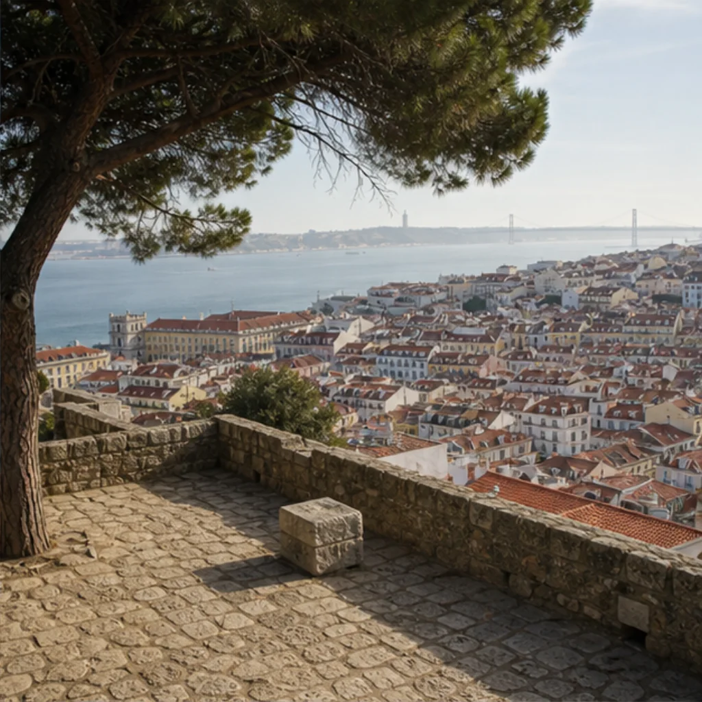 Illustrative Castle Overlook Experience preview for Castelo de São Jorge