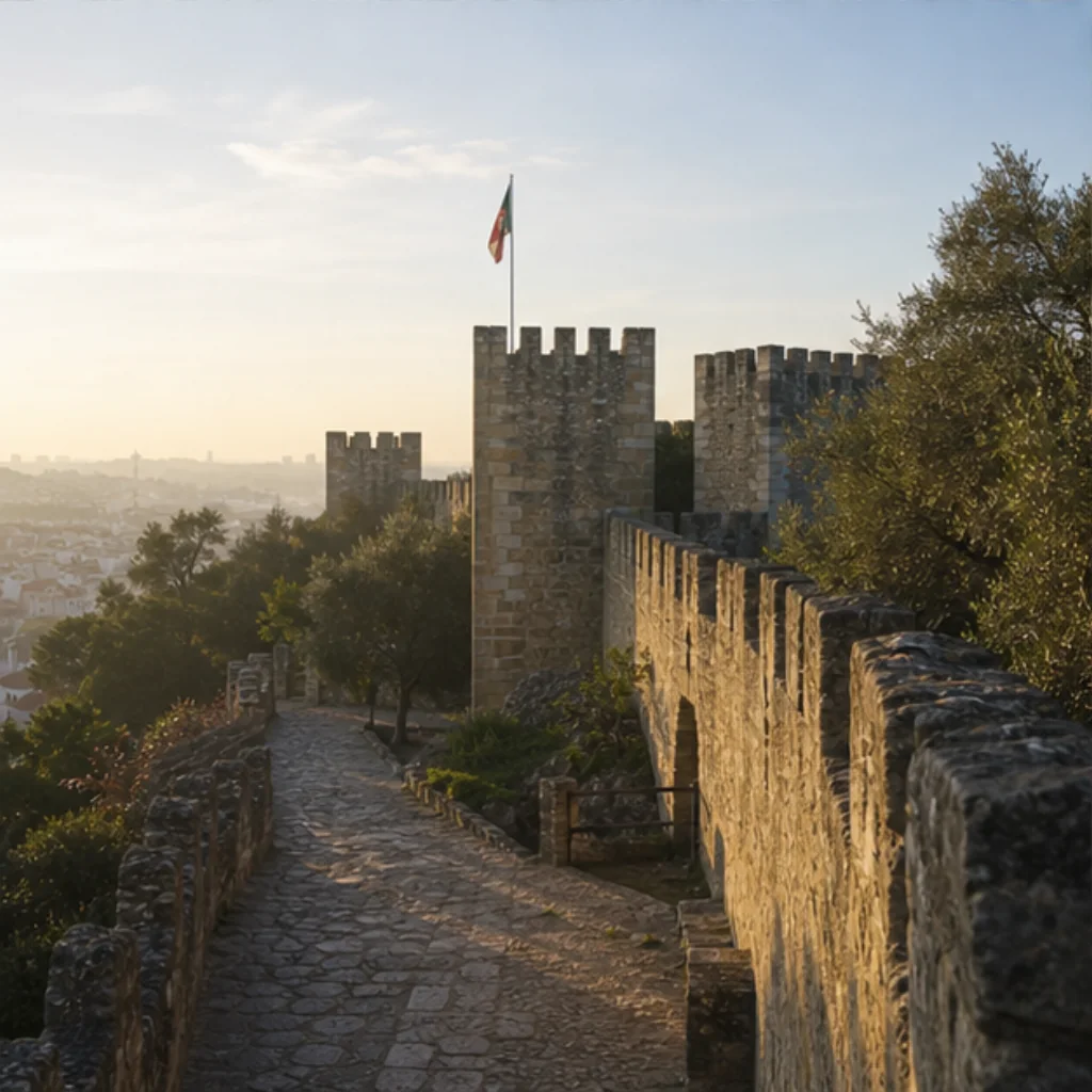Illustrative Medieval Morning Experience preview for Castelo de São Jorge