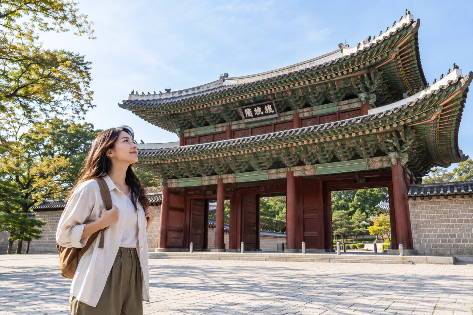 Illustrative Royal Rooflines Experience preview for Changdeokgung Palace