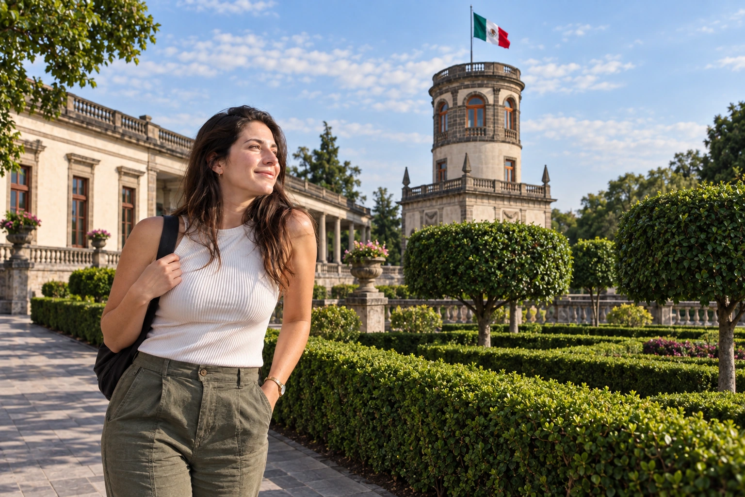 Illustrative Chapultepec Balustrades Experience preview for Chapultepec Castle