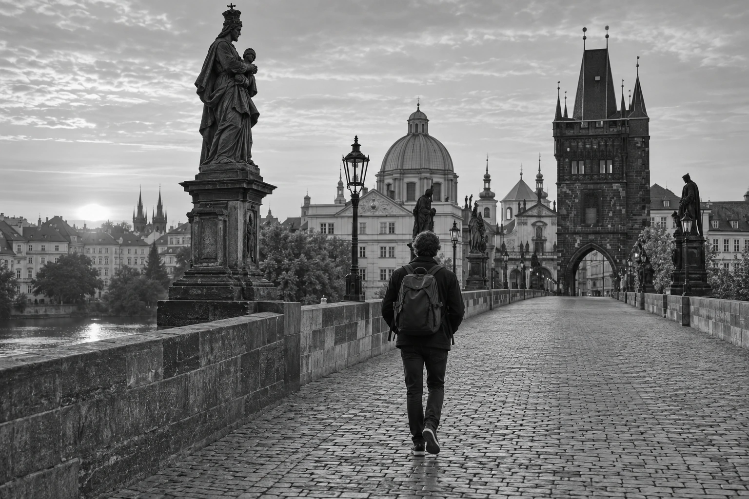 Illustrative Charles Bridge on Film Experience preview for Charles Bridge