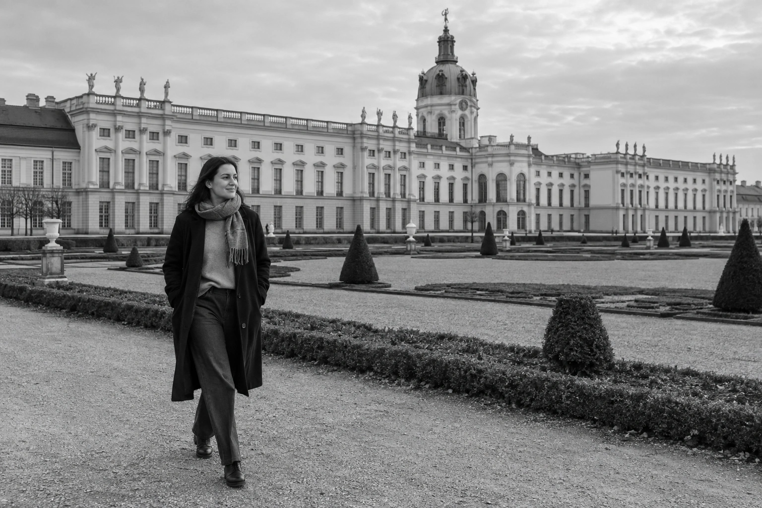 Illustrative Charlottenburg on Film Experience preview for Charlottenburg Palace