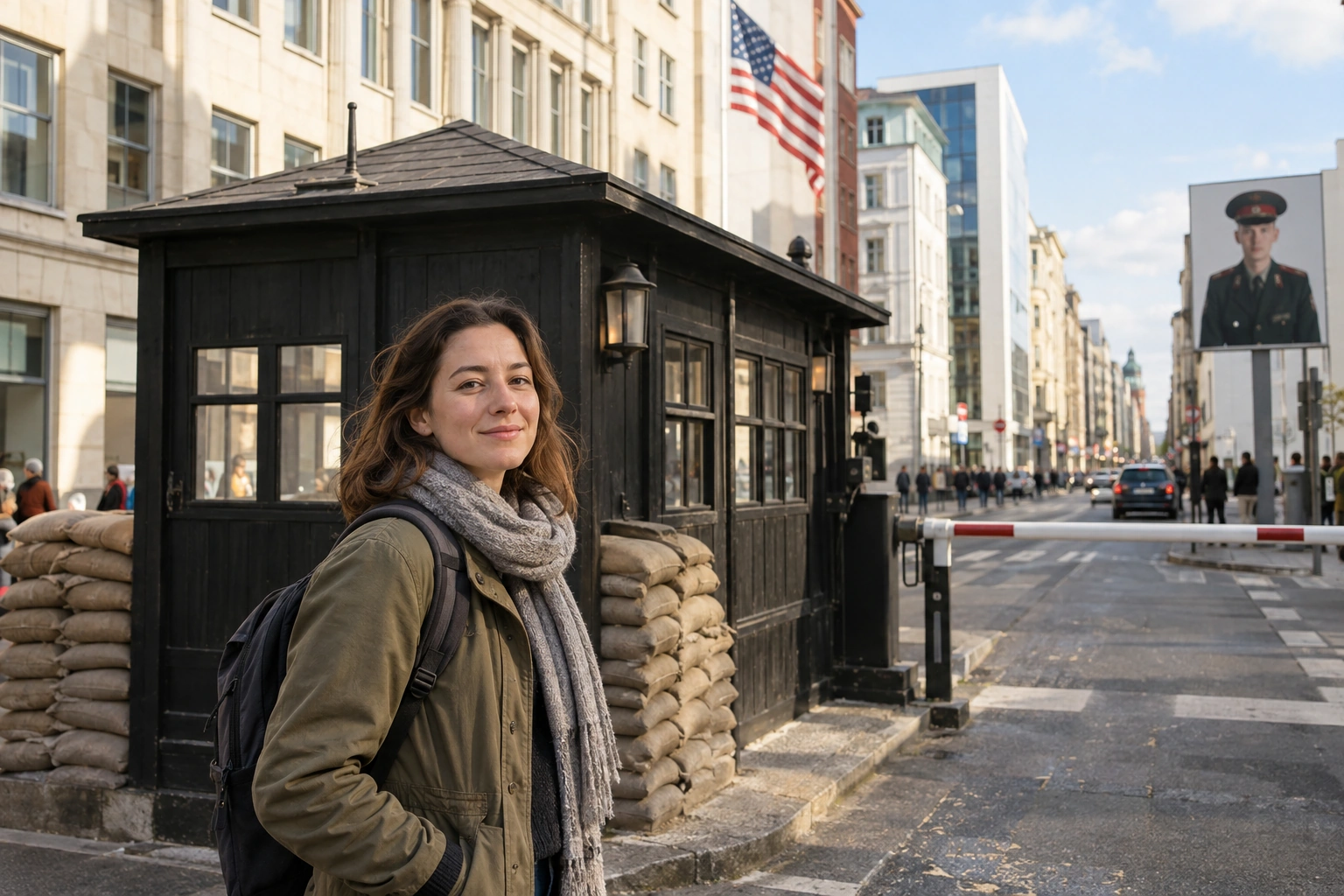 Illustrative Guard House Island Experience preview for Checkpoint Charlie
